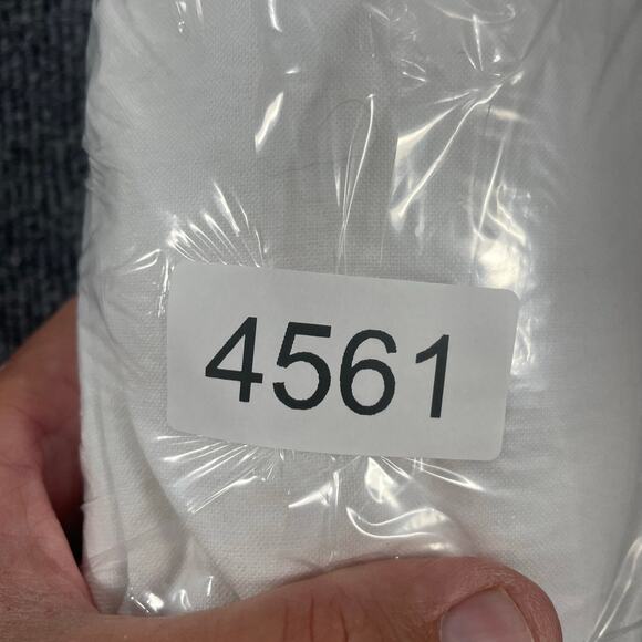 Southern Marsh Button Down Dress Shirt Men's M White/Blue Flip Cuff Dressy - Picture 11 of 11